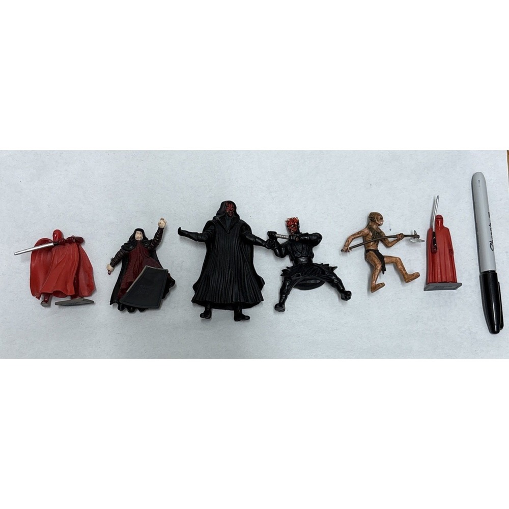 Star Wars Saga Collection Mishmash Lot Of 7 Action Figures